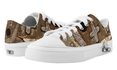 Swag Brown Copper+  Urban Vibe Low Top ZIPZ® Shoes